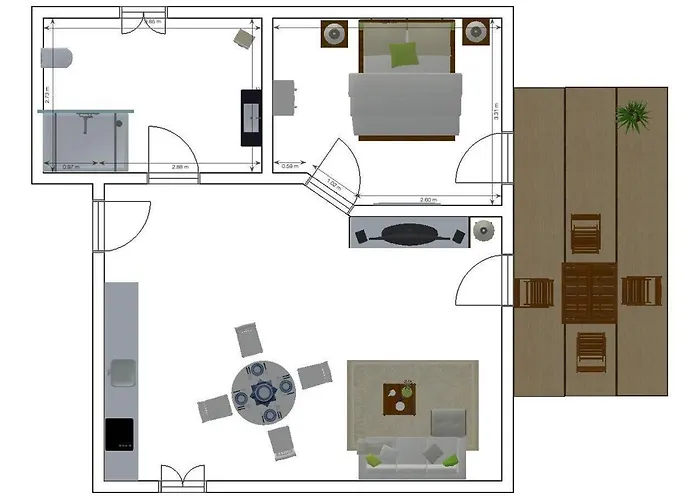 Apartment Cuxhavener-strasse-5-6 *